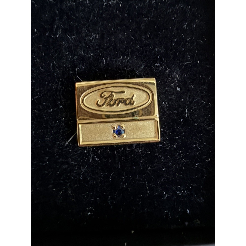 Vintage Ford Award Lapel Pin Gold 1/10 10k NEW